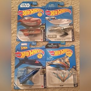 Hot Wheels Screen Time Lot of 4